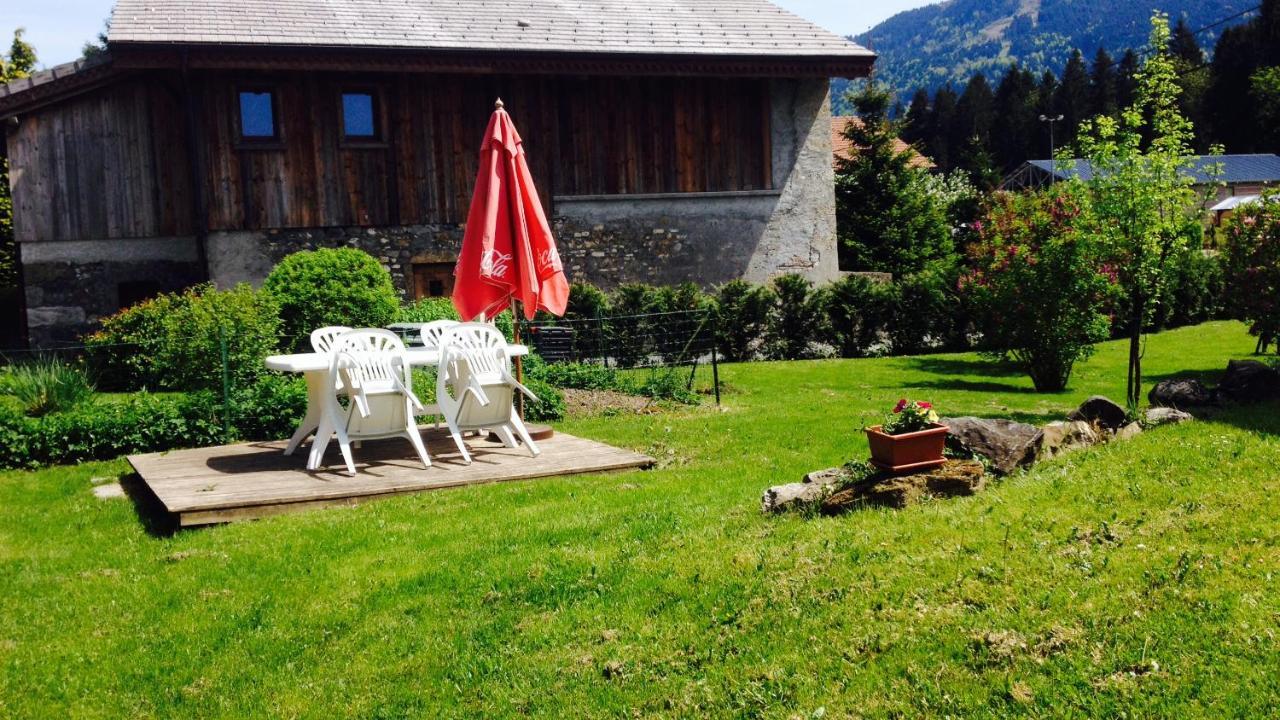 Grenier savoyard Villa Verchaix Dış mekan fotoğraf